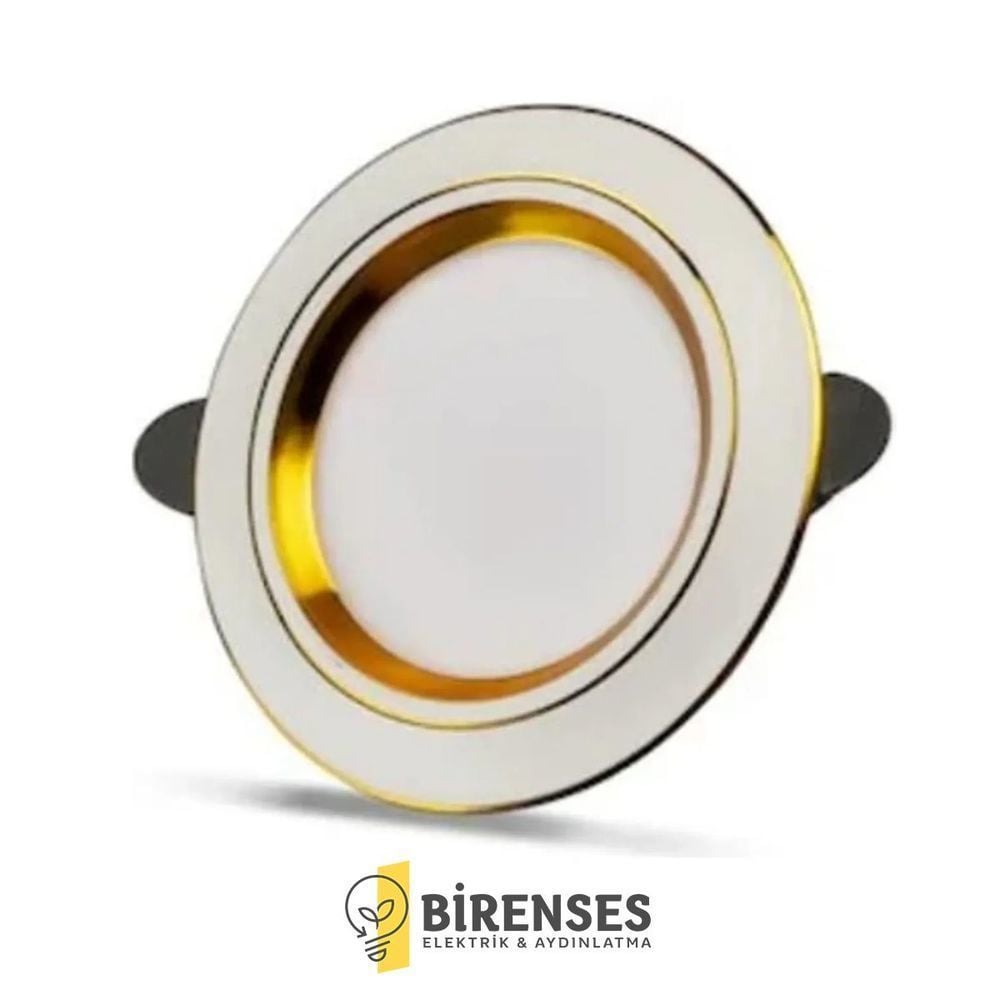 CATA CT-5259 6W Zebra Led Armatür Beyaz-Gold 3 Renk