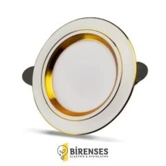 CATA CT-5259 6W Zebra Led Armatür Beyaz-Gold 3 Renk