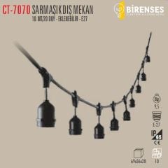 CATA CT-7070 Sarmaşık Dış Mekan Armatür