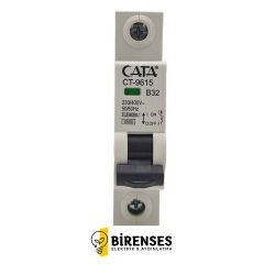 CATA CT-9615 32 Amper Sigorta (B Tipi / Monofaze / 4.5 Ka)