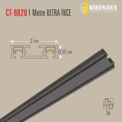 CATA CT-9820 Magnetic Ray 1M Siyah